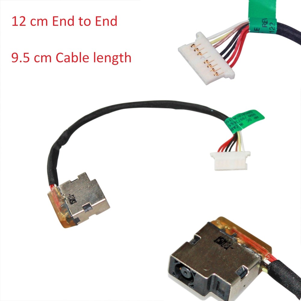 DC POWER JACK CABLE HARNESS for HP 240 250 255 G4 G5 CBL00672-0100 CHARGING PLUG
