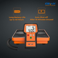 Elitech EMG-40V Digital Manifold Gauge +ILD-200 Leak Detector+LMC-100A+Scale