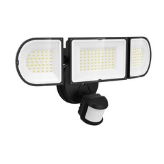 200W Motion Sensor Outdoor Lights, 20000LM LED Flood Lights Outdoor, Wired Se…