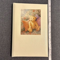 Vtg 1986 Hallmark Wishes & Dreams Teddy Bear Blank Book Journal Diary Stationery