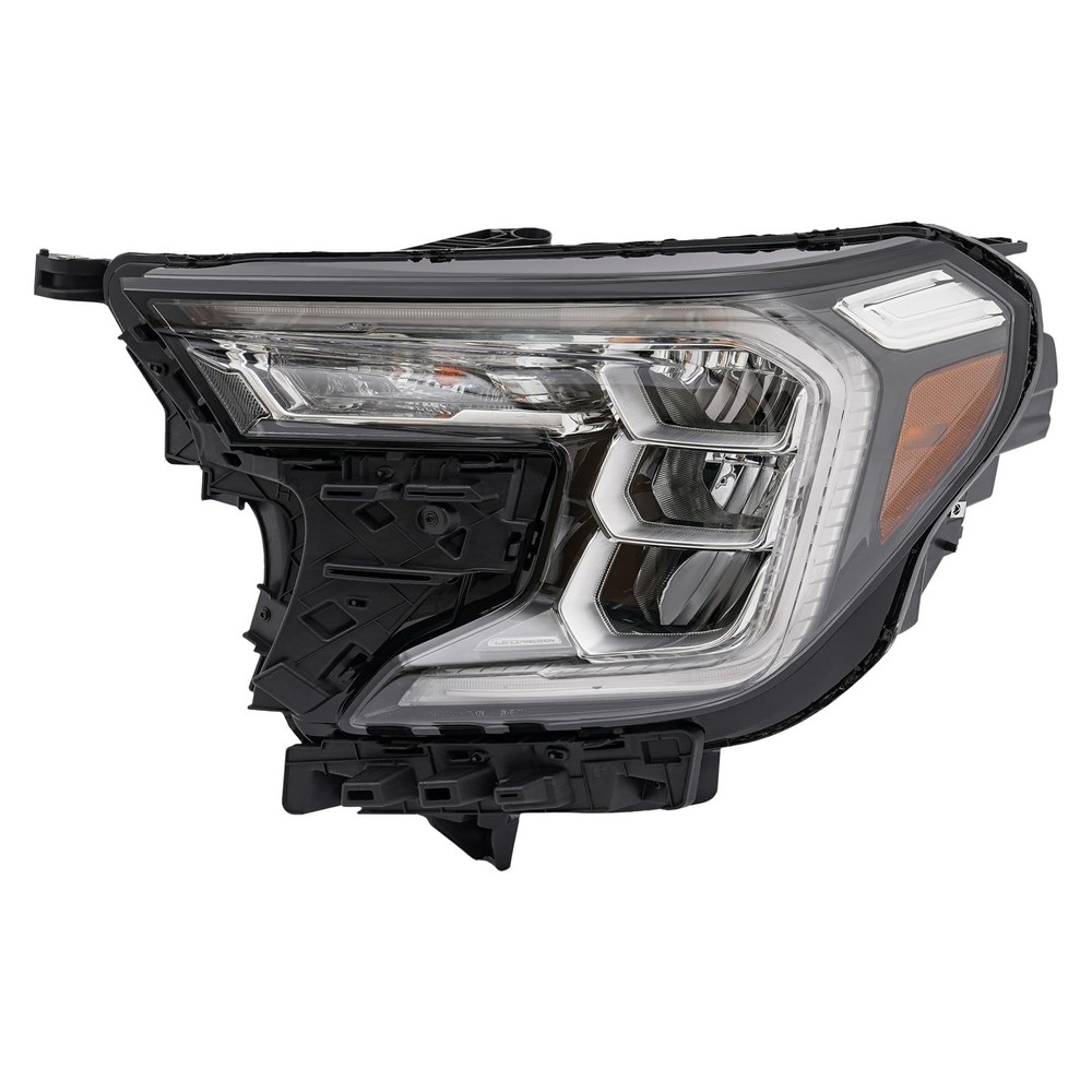 2022-2023 GMC Terrain LED Headlight Left Driver Side Black Housing Clear Lens