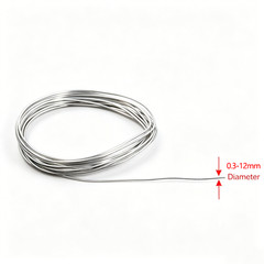 99.995% Zinc Metal Wire 0.3-12mm Zn Anode Electroplating & Arc Spraying for Lab