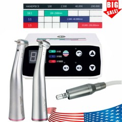 NSK Style Dental Brushless LED Electric Micro Motor/1:5 1:4.2 1:1 Handpiece USA