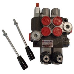 SAE Hydraulic Monoblock Spool Valve Fits Case-IH Fits Kubota Fits JD Fits AC