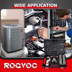 Rogvoc Flaring Tool Kit For 1/4-3/4 Inch Hvac Copper Flare Tool Metric And