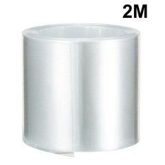 PVC Heat Shrink Tubing 43mm Flat Width for 26650 2 Meters Clear