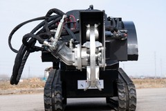 TYPHON STOMP X1300 & STOMP 509 Swing Stump Grinder Mini Skid Steer Attachment