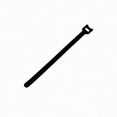 10 Inch Hook and Loop Reusable Strap Cable Cord Wire Ties 100 Pack Black