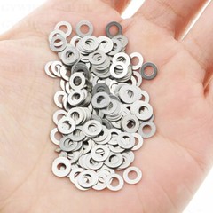 A2(304) Stainless Steel Shim Washers Flat Shims Thick 0.1/0.2/0.3/0.5mm DIN 988