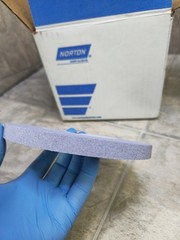 1pc NORTON 6″X 1/2″X1-1/4″ 32A80-JVBE 66252836405 Grinding Wheel Blueprint 4140