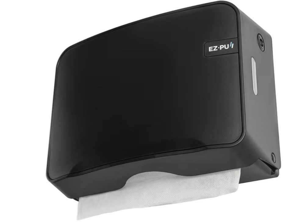 EZbrnd Multifold Paper Towel Dispenser Wall Mount Black 3200B-EZ Damage BOX