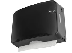 EZbrnd Multifold Paper Towel Dispenser Wall Mount Black 3200B-EZ Damage BOX