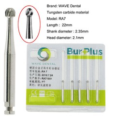WAVE Dental Bur Plus Tungsten Carbide Latch Low Speed Drill Round RA 1 – 8 41