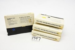Adler Royal Nakajima Replacement Ribbon Lot of 4 NOS