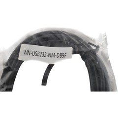 NEW Wirenest WN USB232 NM DB9F FTDI USB to Null Modem Serial Adapter 6ft