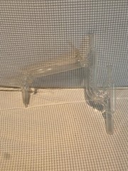 24/40 Glass Vacuum Jacketed Vigreux Distillation head Jacketed 100mm Column