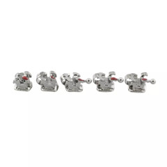 Orthodontic Self-ligating Brackets Ceramic Metal Braces Empower Clear Roth MBT
