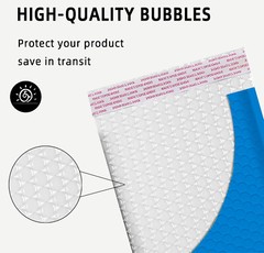 #0 6×10 6×9 Poly Bubble Mailers Padded Envelopes Shipping Bags Light Blue 5-1000