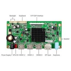 HD DP LCD Controller Board For 31.5in LM315WR1SSA1SSB1 SSB2 LM315WR6 SSA1 LCD