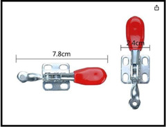 4PCS Hand Tool Toggle Clamp 201A Antislip Red Horizontal Clamp 201-A