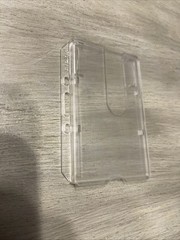 Rigid/Hard Plastic Vertical ID Badge Holder W/ Thumb Hole (x15)