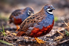 6 Mystery Pack Exotic Button Quail Hatching Eggs Chinese Painted + Rare Colors