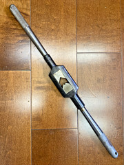 Vintage GTD No.7 5/8″ Tap Handle Greenfield Mass 19″ Hardened USA