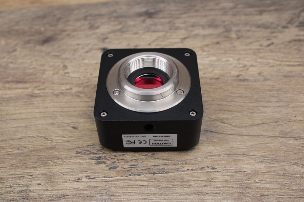 AmScope MU130 1.3MP USB 2.0 Color CMOS C-Mount Camera (No Lens)