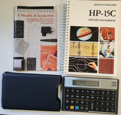 Hewlett Packard HP-15C Vintage Made in Brazil Programmable Scientific Calculator