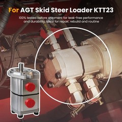 Two-Section Hydraulic Gear Pump PGP51088G3LP For AGT Skid Steer Loader KTT23 New