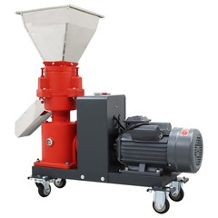2.5mm Feed Pellet Mill Machine Feed Granulator 3 Head Press Roller 150KG/h 220V