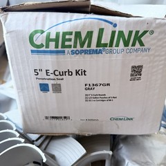 Chem Link F1367GR Penetration Seal 5″ Round E-Curb System Kit 1/2 gallon