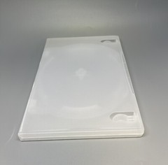 SALE! 3 PCS NEW 14MM Double (2) DVD Case With Swing Tray, Sleeve, Frosty Clear