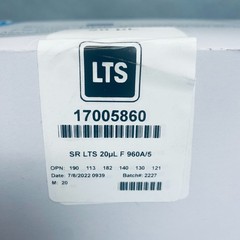 Rainin Bioclean LTS Pipette Tips 20 ul Filtered 8 Racks of 192 Tips Each