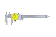 505-732 Dial Caliper, 1 mm per Rev, 0-150 mm Range, 0.01 mm Accuracy, 11 Inches
