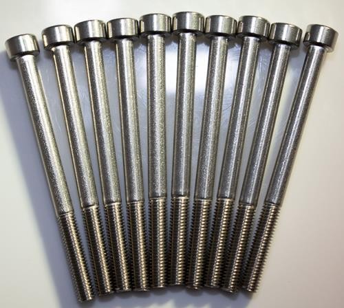 M5-0.8 x 60mm Stainless Hex Socket Head Bolts QTY 10 | 5020 | SS