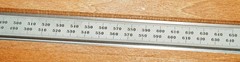 Starrett 123M 600mm Master Caliper – .02mm Vernier Scale