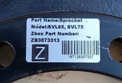 Zbox Sprocket ZB3573313 Model SVL65/SVL75 V0511-21110