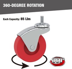 Swivel Caster Wheel Creeper Service Utility Cart Stool New
