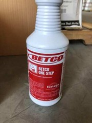 BETCO One-Step 61812-00 Floor Cleaner / Restorer ; 1QT Bottle -NIB of 12