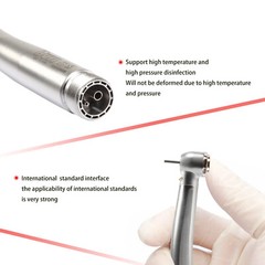 Turbina LED 2 orificios con pieza mano de alta velocidad dental NSK Style USA