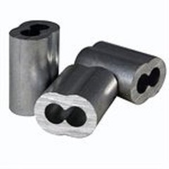 Aluminum Swage Sleeves for 5/16″ Wire Rope Cable: 10, 25, 50 and 100 pcs