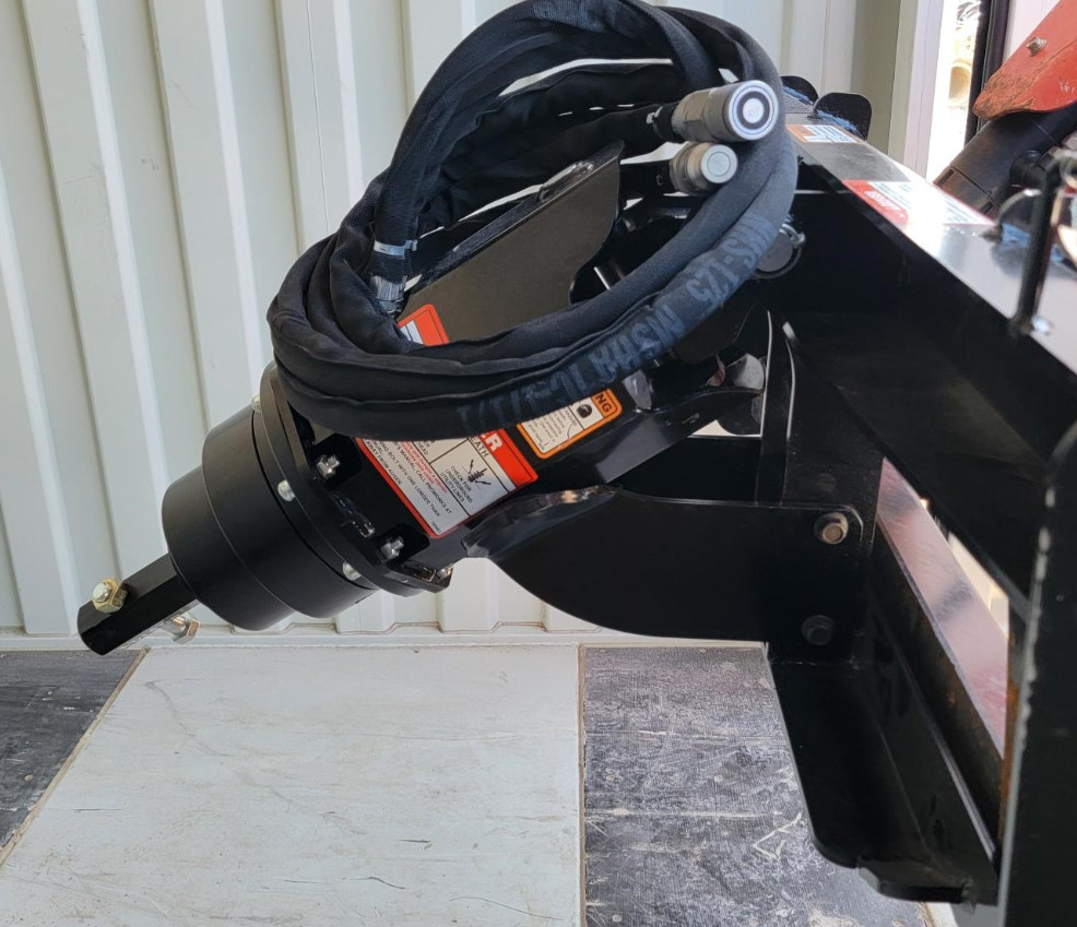 PROWORKS AD1530 Hex Planetary Auger Drive Unit Fits Skid Steer Quick Attach