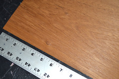 Teak Raw Wood Veneer Sheet 12.5 x 39 inches 1/42nd Blemished M35137-10