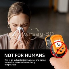 LCD Digital Non-contact Laser IR Infrared Thermometer Temp Meter Temperature Gun