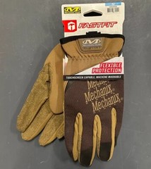 Mechanix Wear Medium (M) Brown Synthetic Leather Work Gloves, (1-Pair)
