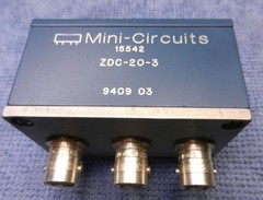 Mini- Circuits ZDC-20-3 Directional Coupler (0.2 MHz to 250 MHz/19.5 Coupling)