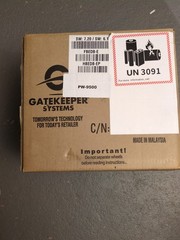 GATEKEEPER SYSTEMS PW-9500 REMOTE CONTROL LOCK SHOPPING CART CASTER 20-WHEELS