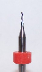 (5) 0.80mm (.0315″) MICRO CARBIDE 2 FLUTE ENDMILL, LONG FLUTE 1600.0315.157