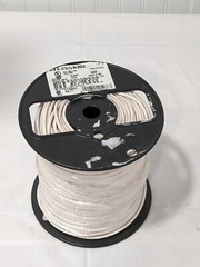 SOUTHWIRE Machine Tool Wire 14 AWG, White, 500′ L, Polyvinylchloride 411030501